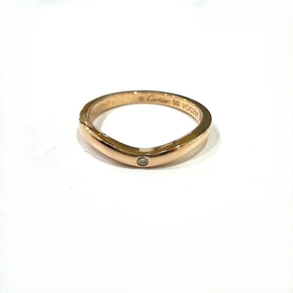 CARTIER K18PG Ballerina 3P Ring K18 Pink Gold Gold - Picture 8 of 11